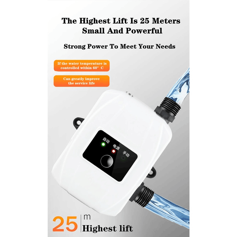 ater pump Shower Water Booster Pump Pressure Washer Pump 220W Auto for ...