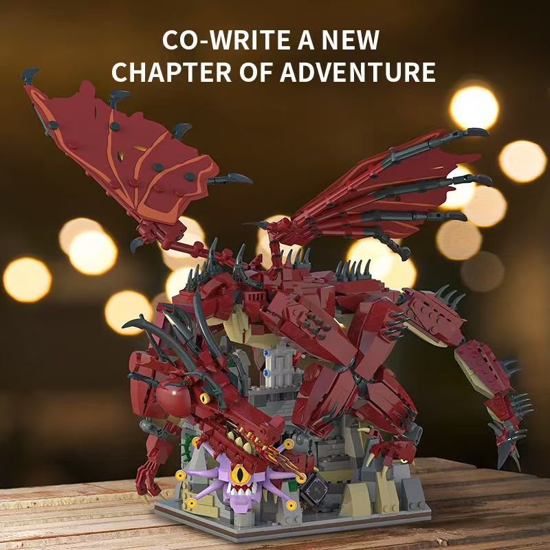 Dungeons & Dragons DND Building Blocks 1857 Pcs Xbert Animals Bricks ...