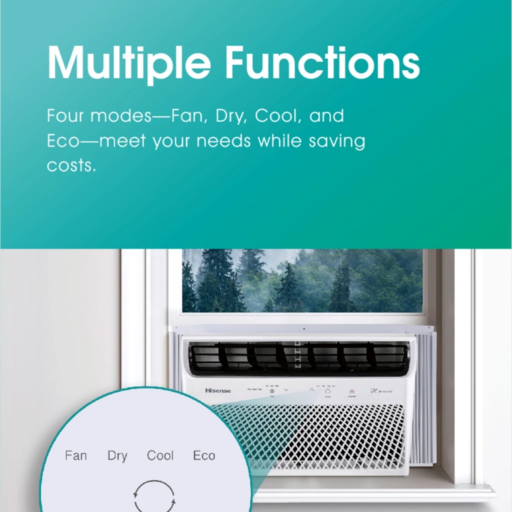 Hisense Inverter Window 1.5HP Aircon (AW-12TR5RF) | Shopee Philippines