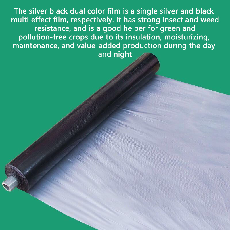 80CM X 600M /650M PLASTIC MULCH FILM(1 roll ) Insulation Fil Weeding ...