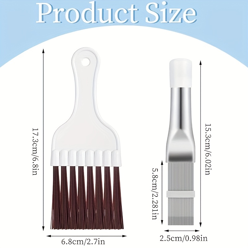 Air Conditioner Fin Comb Condenser Cleaning Brush Radiator Stainless ...