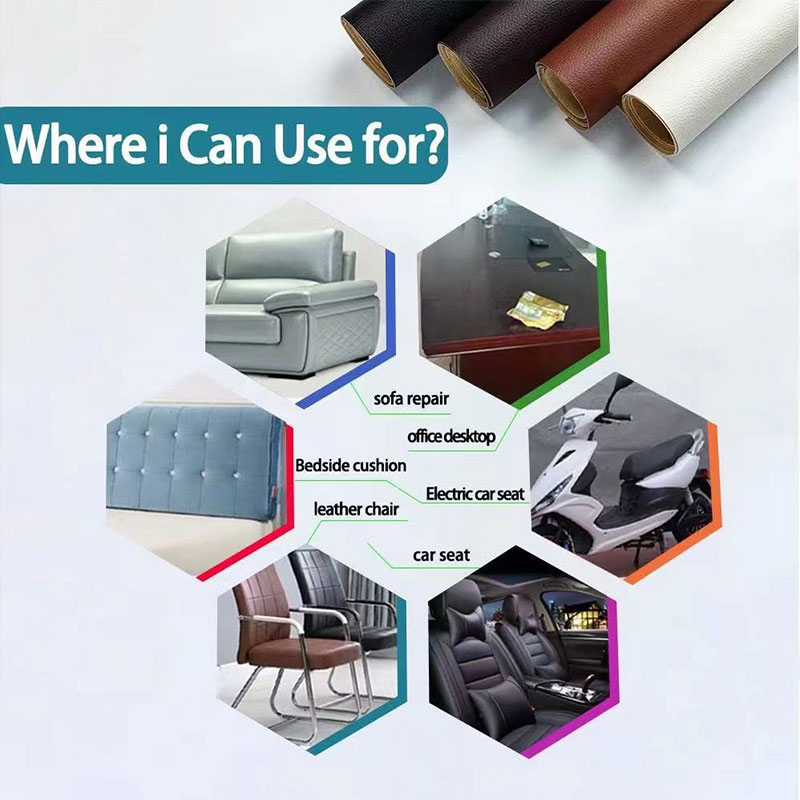 【200x70/140*60cm】COD Self Adhesive Leather Patch Stickers No Ironing ...