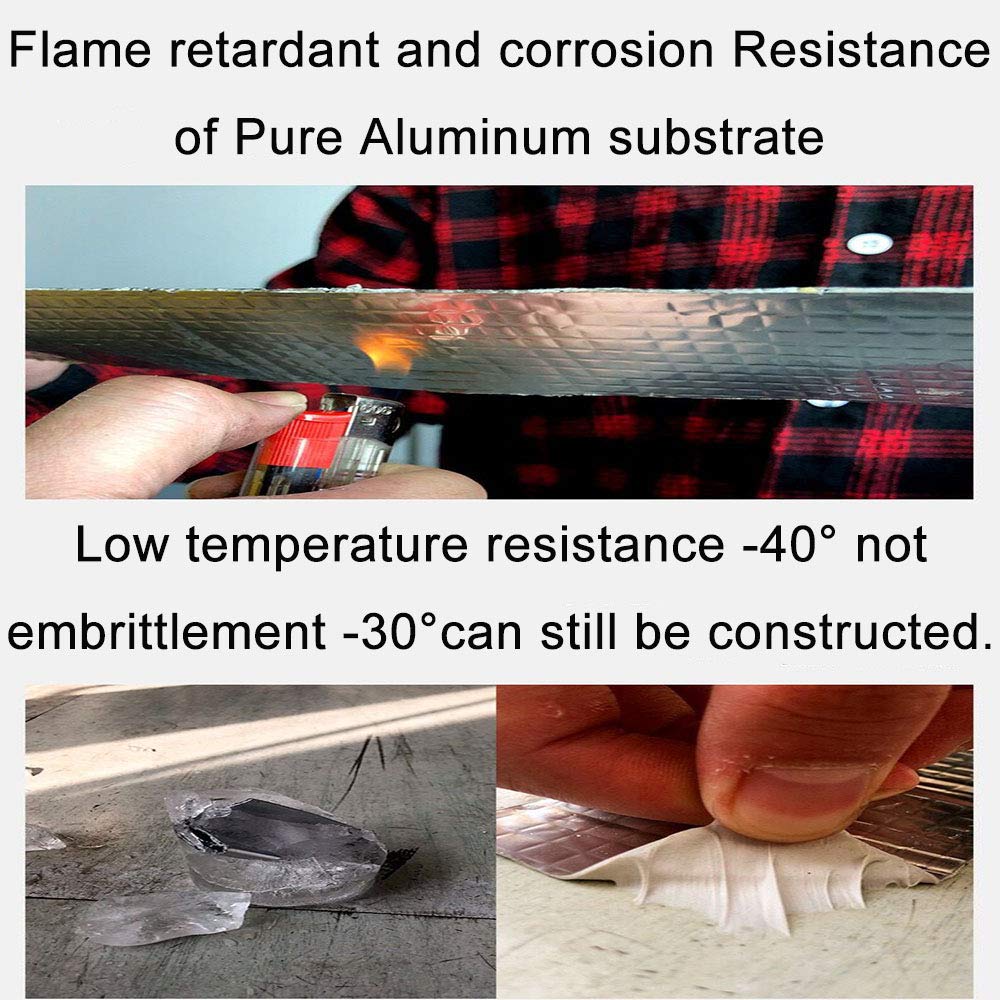 TIDY Adhesive Tape Waterproof Tape Aluminum Foil Butyl For Roof Leak ...