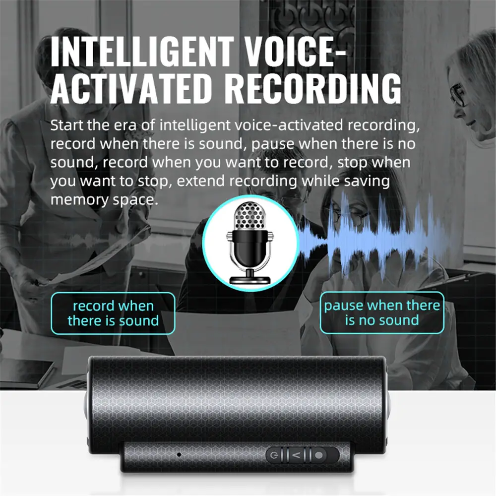 New Voice Activated Recorder 500hrs Recording A70s 365 Standby Mini ...