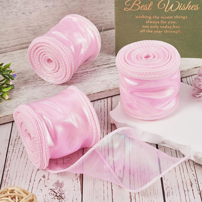 Pure Transparent Hard Ribbon Chiffon Ribbon, Used For Gift Packaging ...