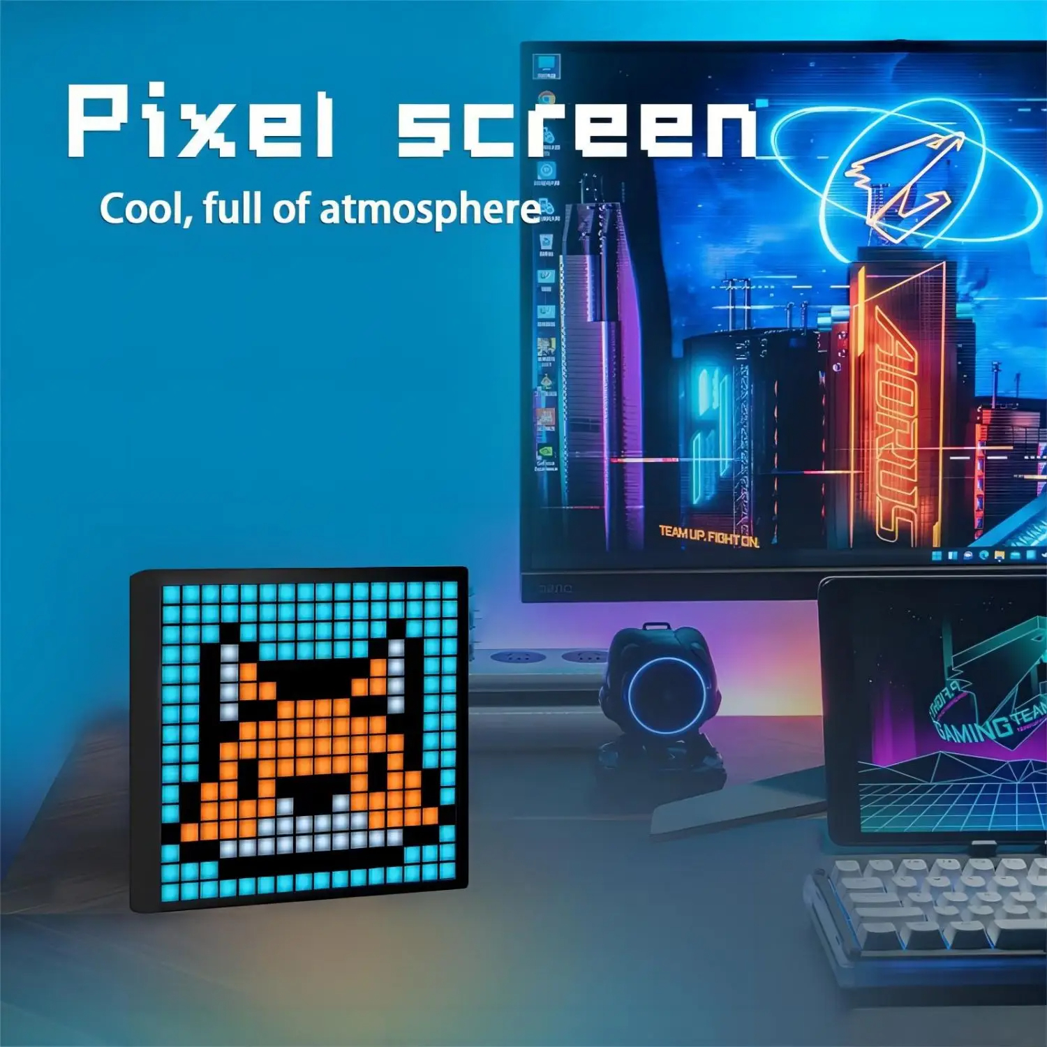 LED Matrix Pixel Display Smart Screen APP Control Programmable Night ...