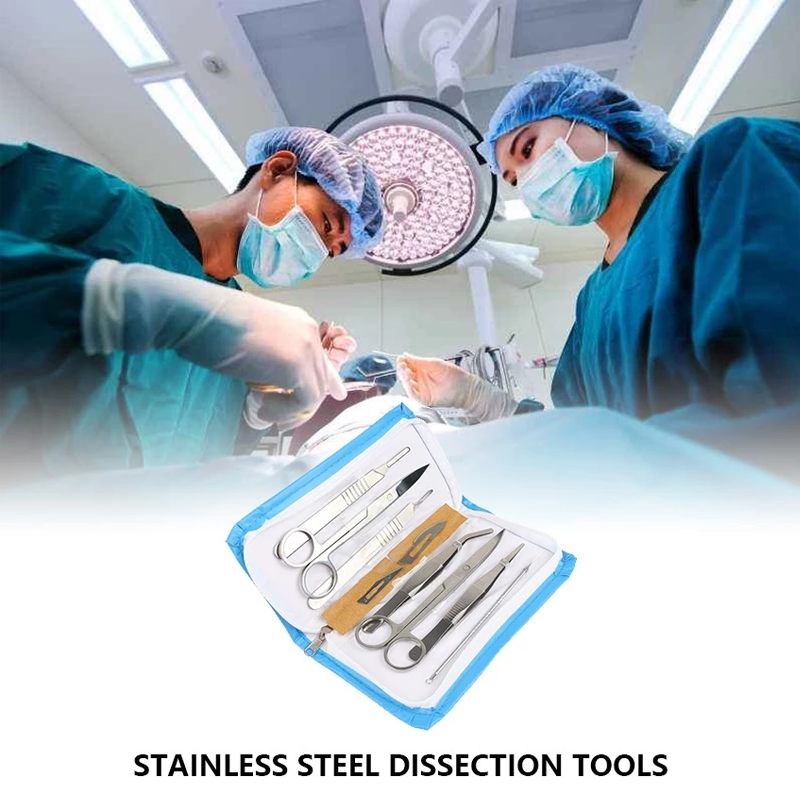 Dissecting kit set for frog 4/7Pcs Animal dissector Stainless ...