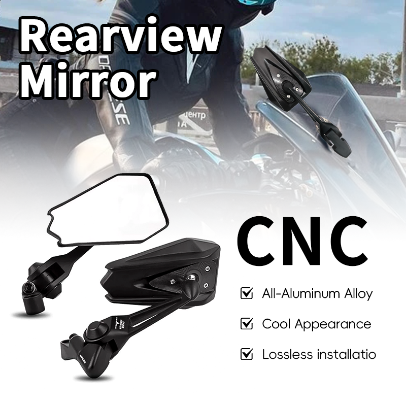 Street King V3 Rearview Mirror Side Mirror Non Graded HD Clean Lens ...