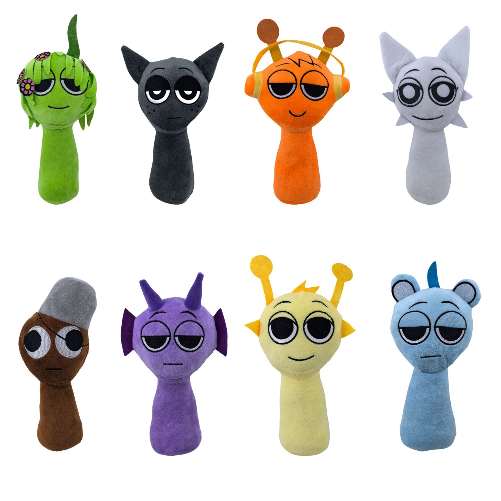 (Free Shipping) 20CM Sprunki Plush Doll Stuffed Toy Incredibox ...