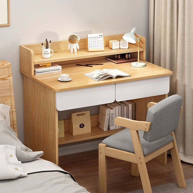 Study Table With Drawer Shelves And Computer Table Bedroom Table Desk ...