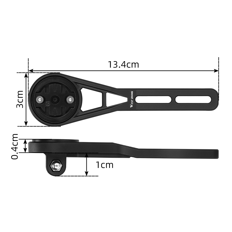 WEST BIKING Bicycle Computer Holder Bracket Bike Speedometer Integrated ...