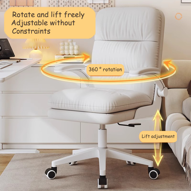 GC Ergonomic Computer Chair Home Office Adjustable 360°Swivel Study ...