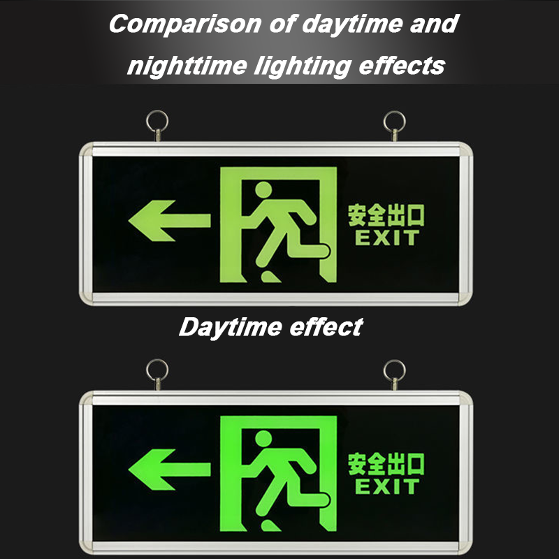 Exit LED Light Sign Office Construction Restaurant Shop Store Building ...