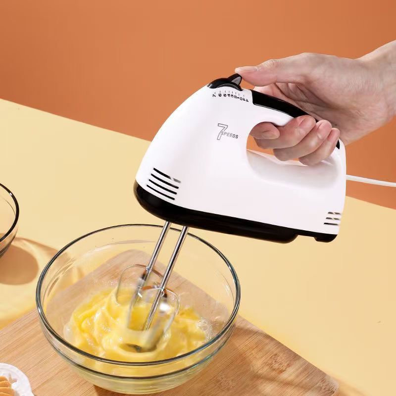Electric Hand Mixer for Baking Cooking Portable Blender Whisk Dough ...