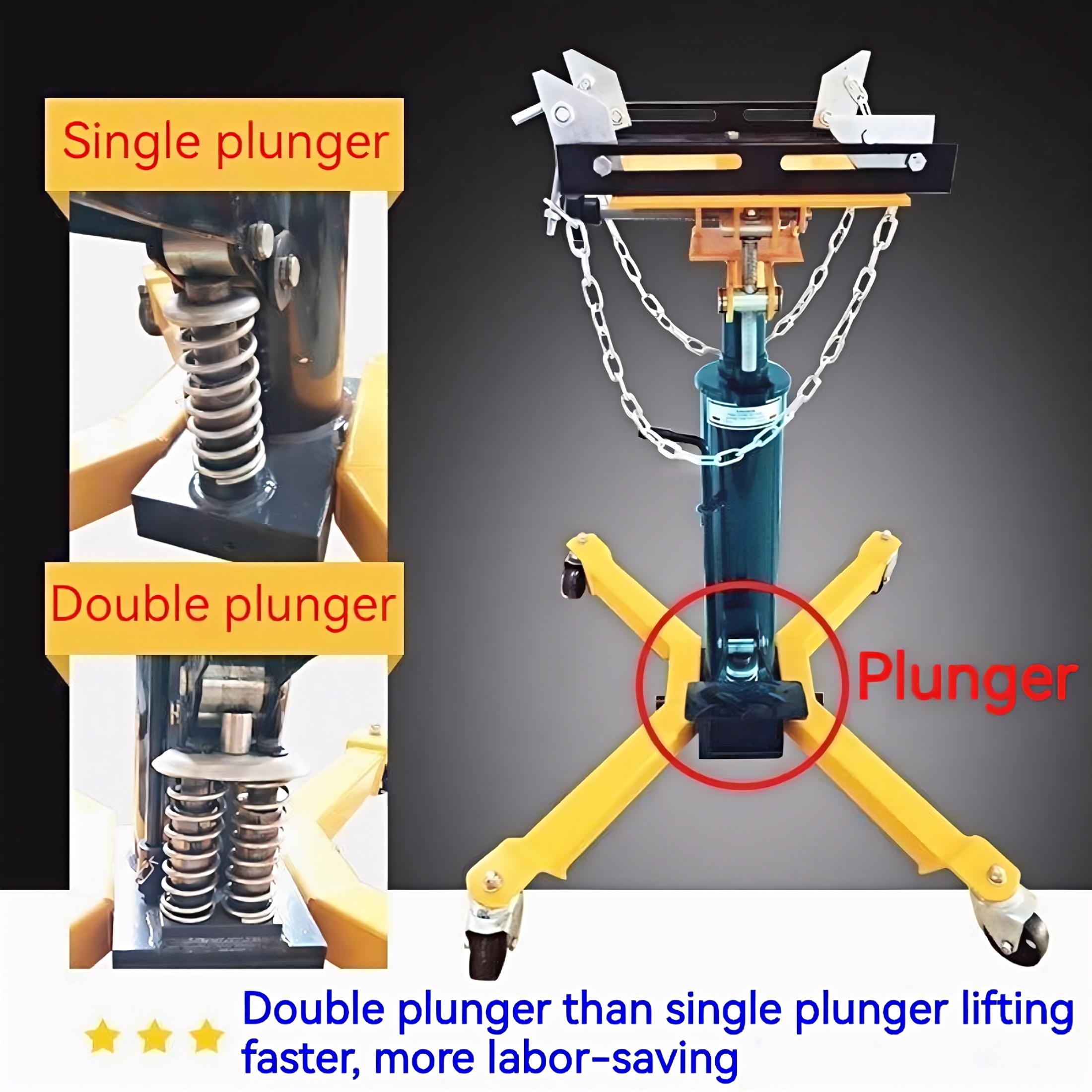Heavy duty Hydraulic Telescopic Transmission Jack auto engine motor ...