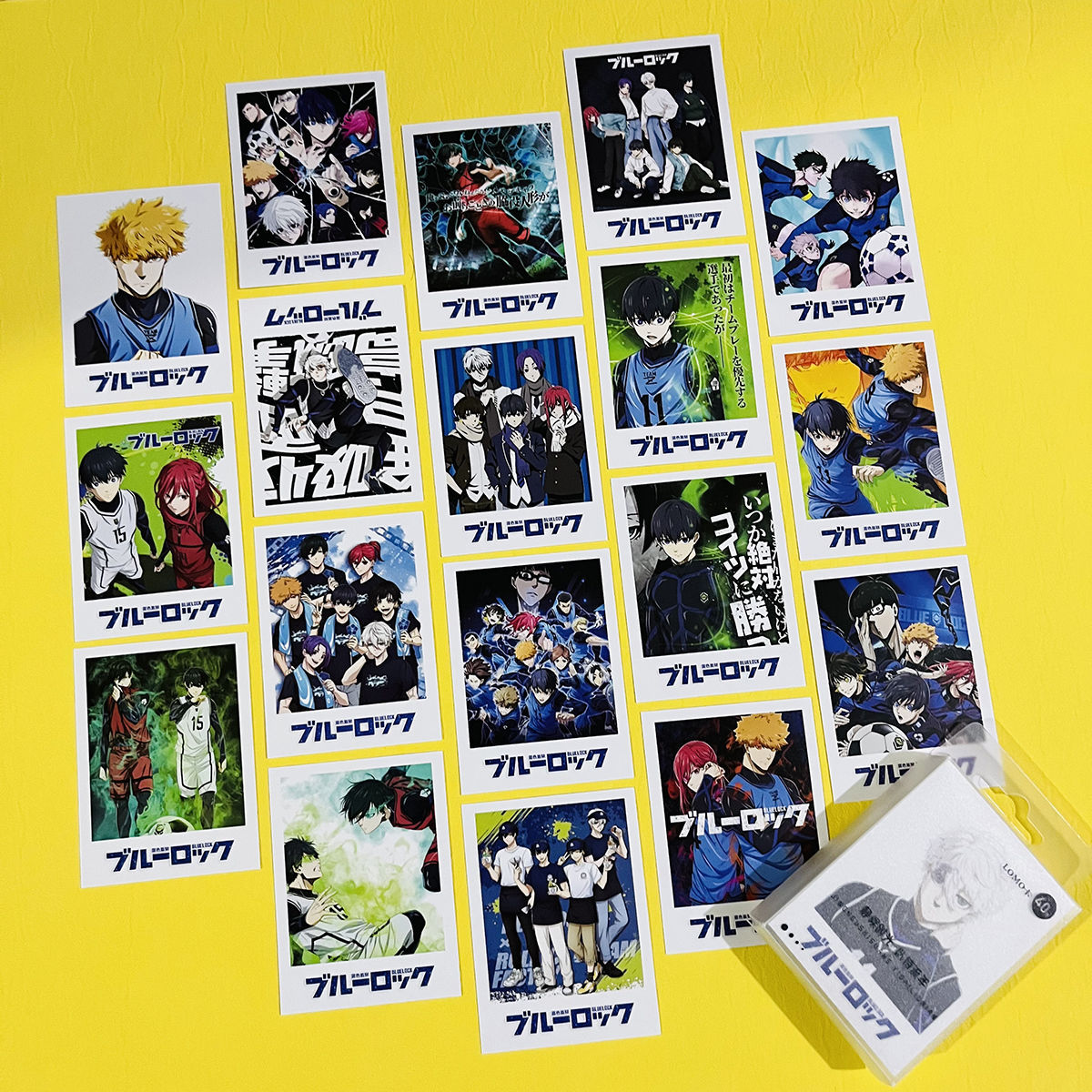 Blue lock lomo cards Nagi Rin Itoshi kaiser photocard manga merch ...