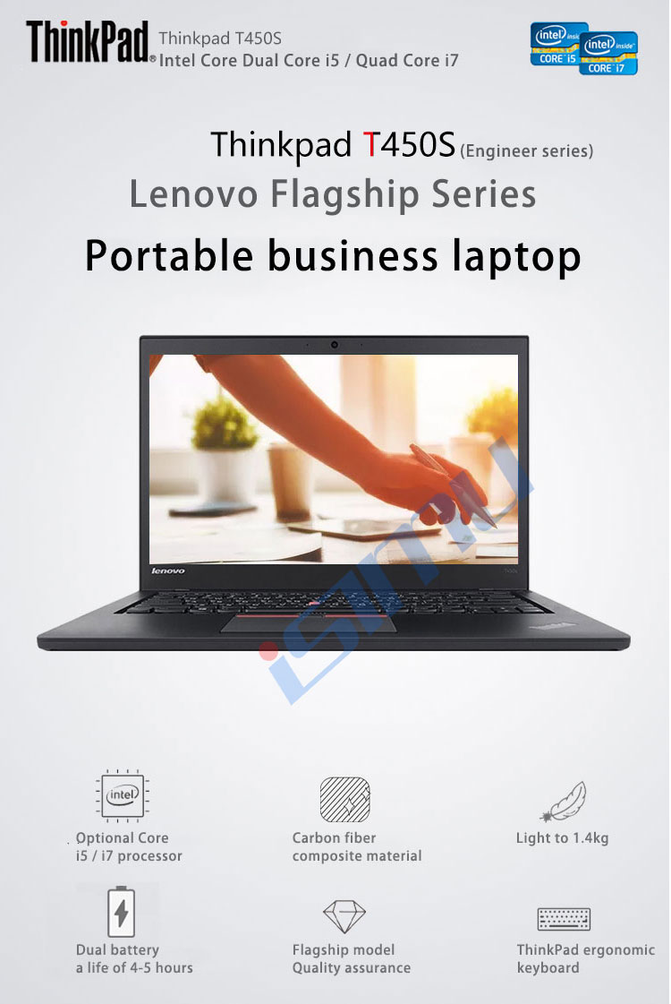 Lenovo ThinkPad T450s System Board I5-5200u FRU 00HT736