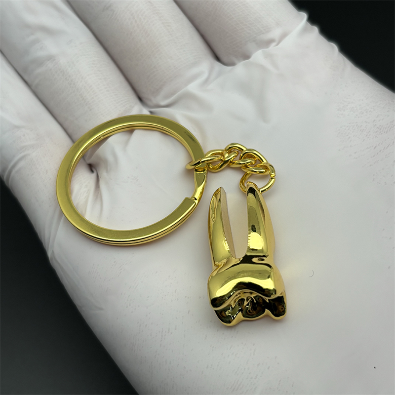 Tooth Keychain Dentist Charm Keychain Dentist Gift Dental Hygiene ...