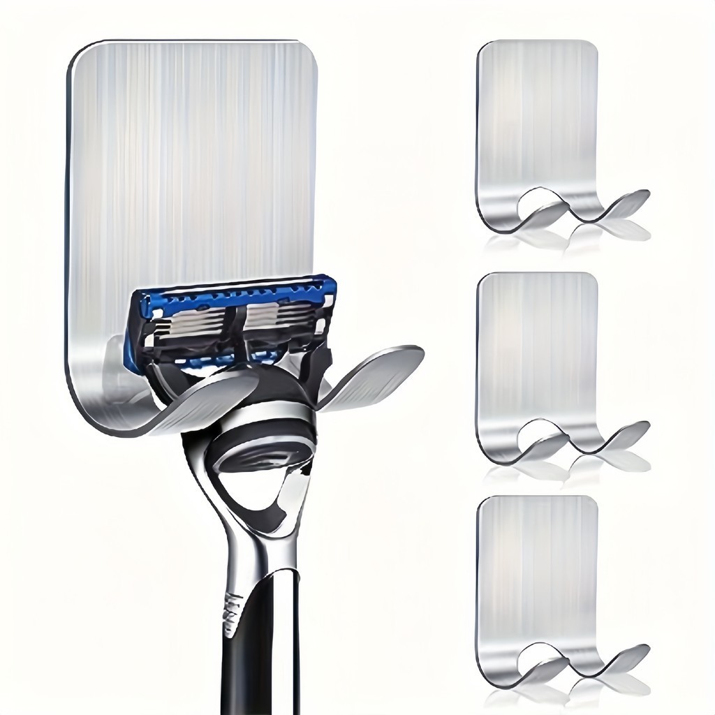 Razor & Blade Set with Wall Holder - 1 Razor + 30 Blades & Self ...