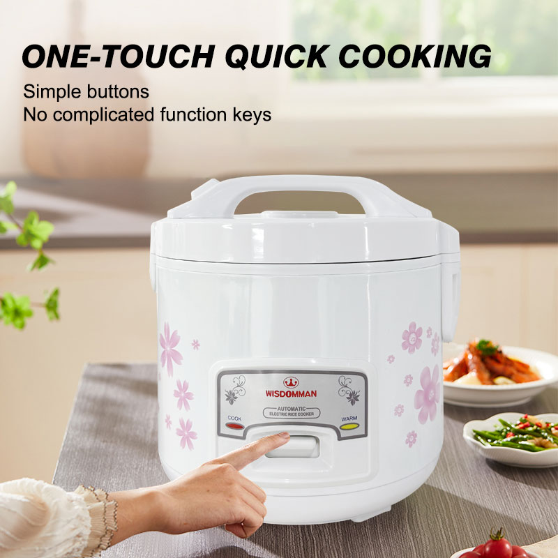 WISDOMMAN rice cooker small 2L rice cooker mini rice cooker aluminum ...