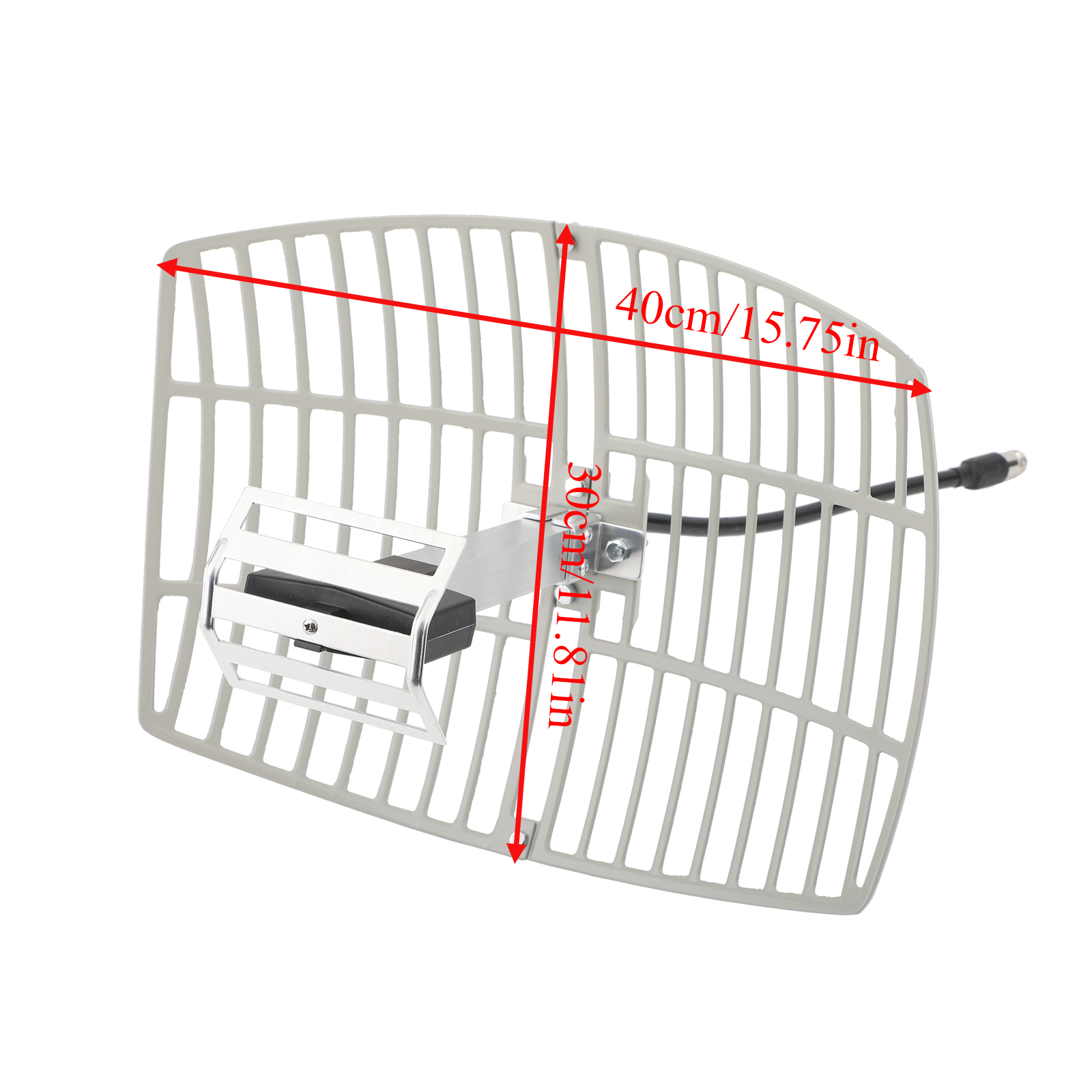 15dBi 2.4G LTE Parabolic Grid Antenna 2400-2483MHz Outdoor N-Type ...