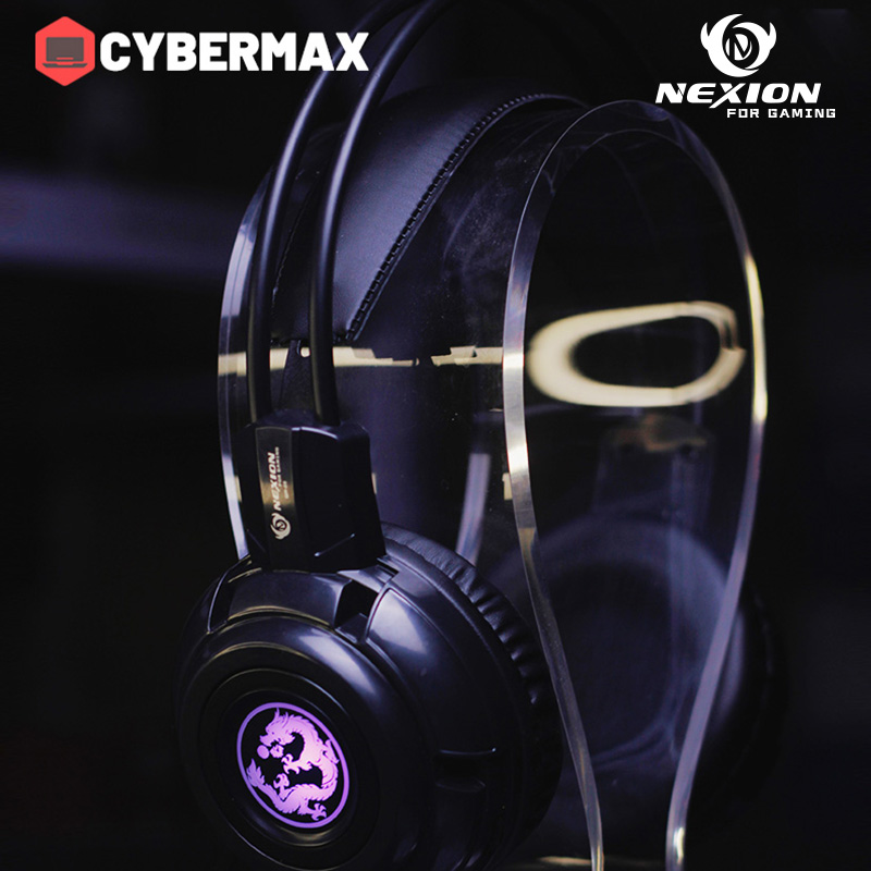 Nexion Gaming Headphones LED Wired Noise Cancelling Headset With Mic ...