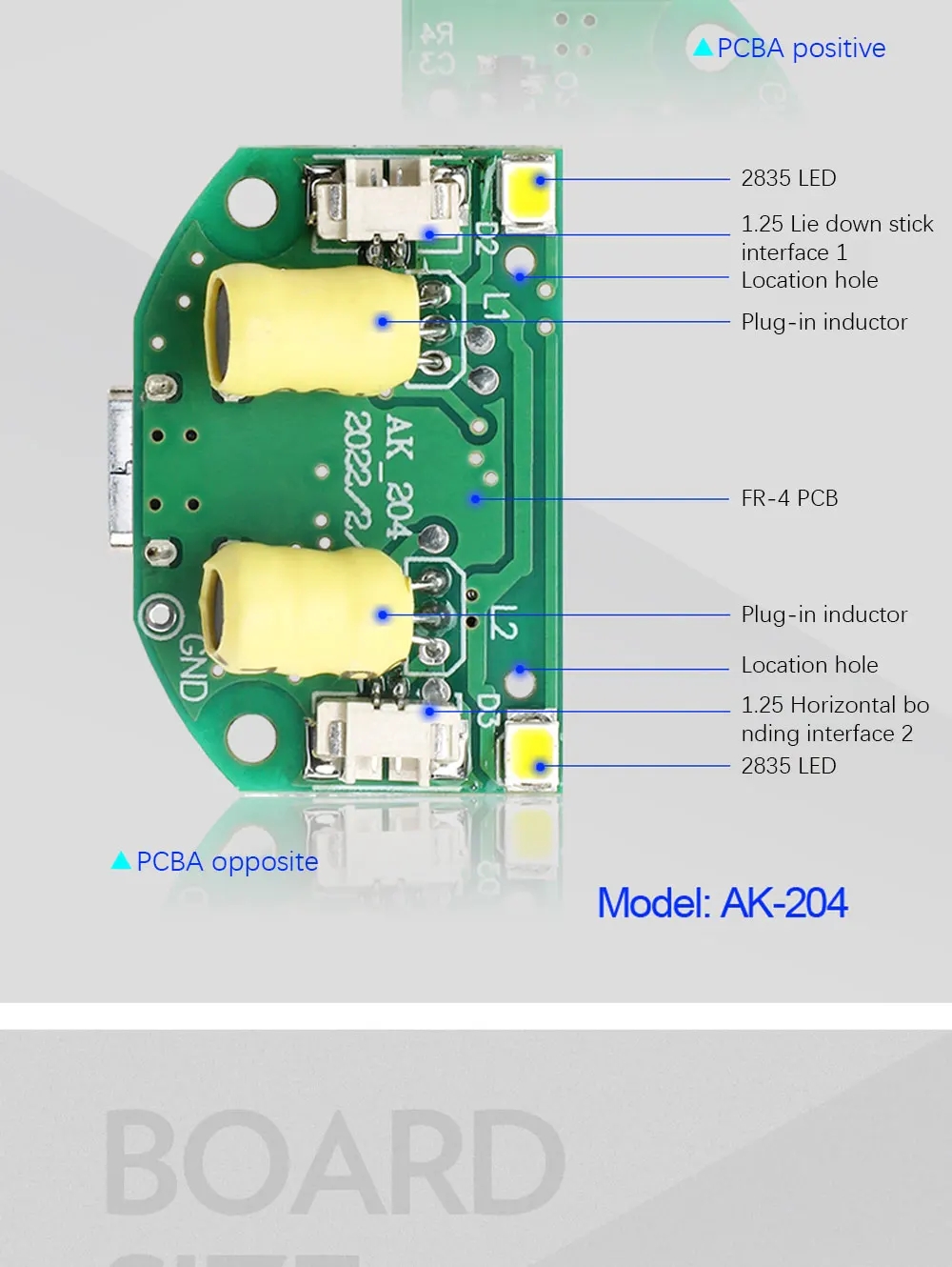 Double spray module USB humidifier drive circuit board atomization ...