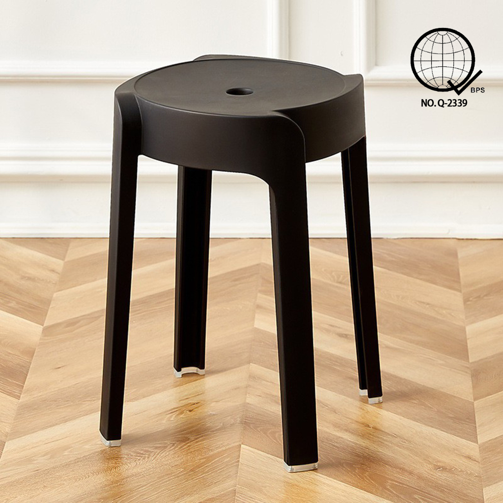 STARLIGHT Nordic Style Plastic Stool Thickening Stackable Household ...