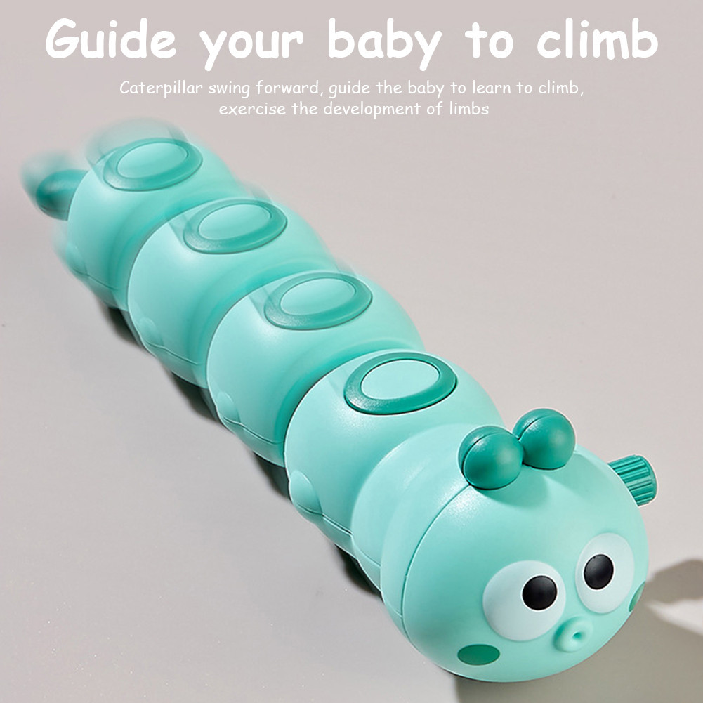 Infant and Toddler Wind-up Caterpillar Rocking Toy Suitable for Baby ...
