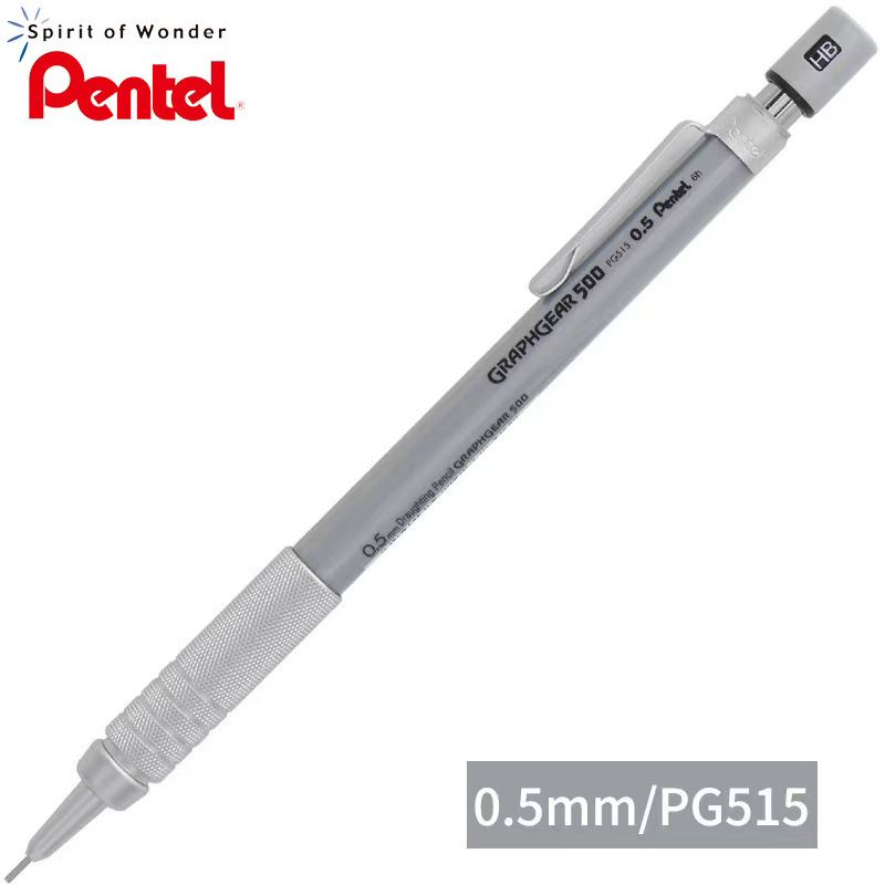 Pentel Twist Erase III Mechanical Pencil 0.7mm 2 Lead Black Barrel