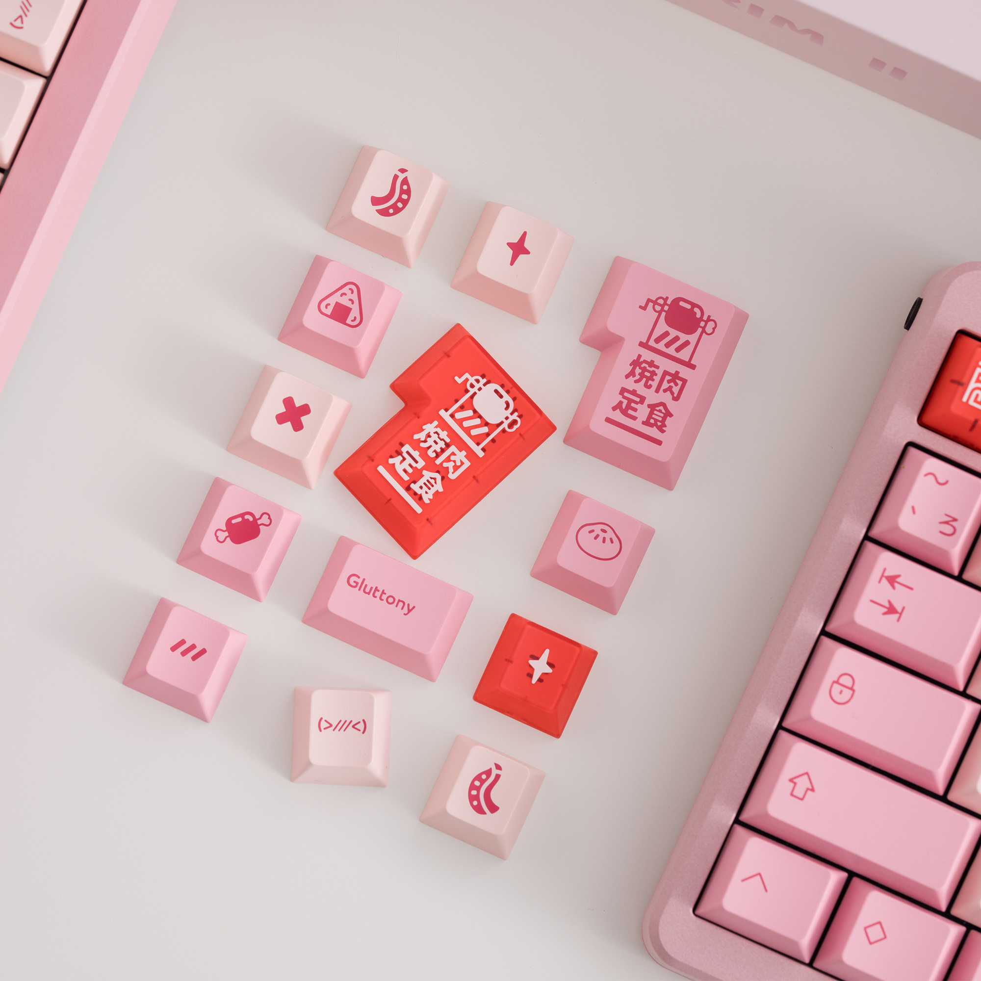 PBT fans Rim R2 Base kit Keycaps | Shopee Philippines