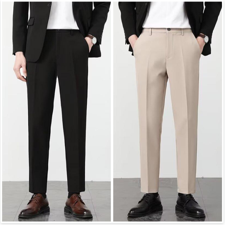 5 Sizes 7 Colors High Quality Trouser Pants for Men Above Ankle Korean ...