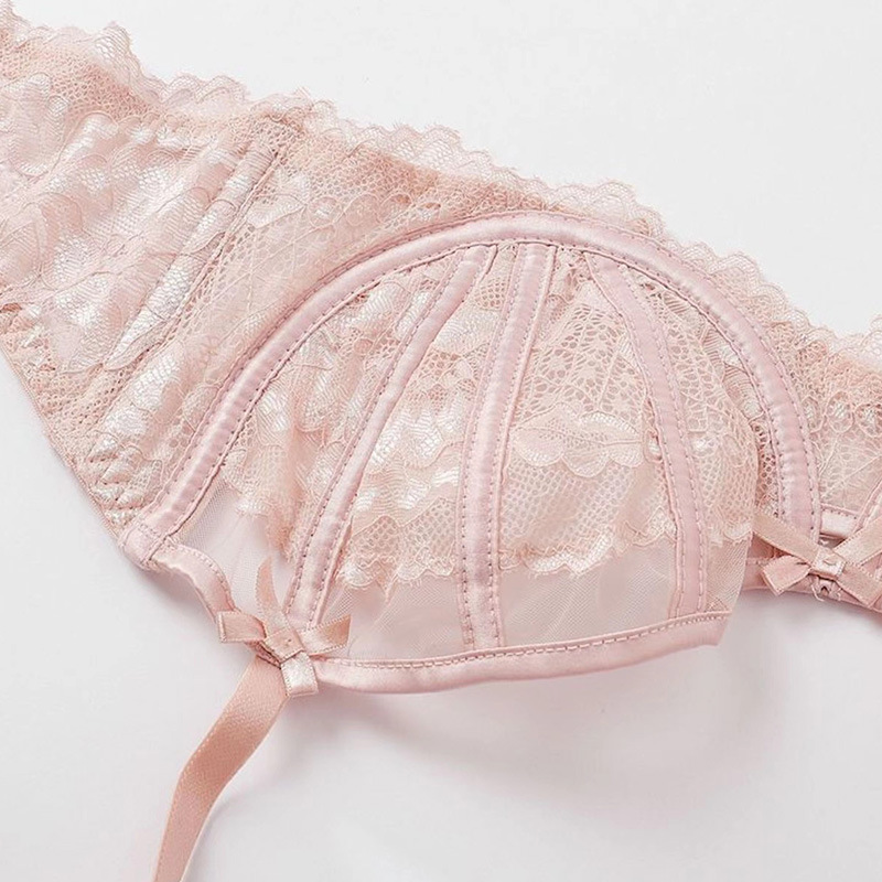 Momo French Breathable Ultra-Thin Sexy Lace Underwear Comfortable ...