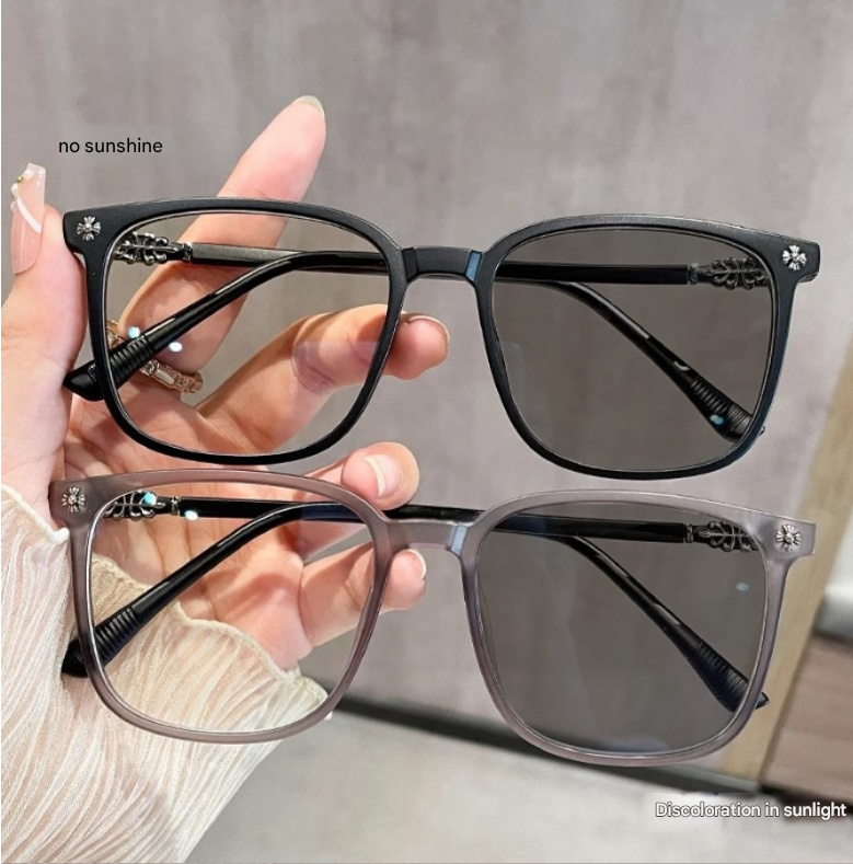Photochromic Glasses Color Changing Anti Blue Light UV Protection ...