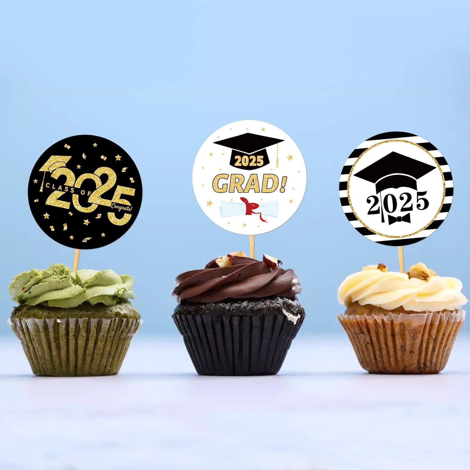 500pcs 2025 Graduation Stickers by Roll, 500 Per Roll - 1.5" Class of ...