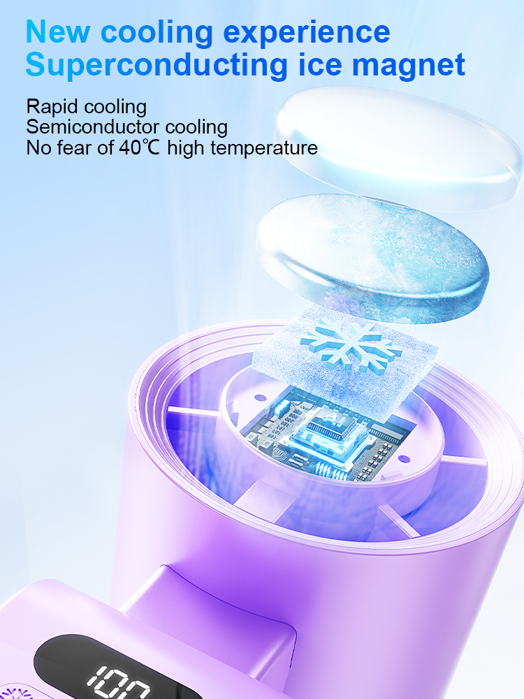 Sorf Handheld Portable Fan A10 with Ice Cooler,Speed (1-199) 4000mAh ...