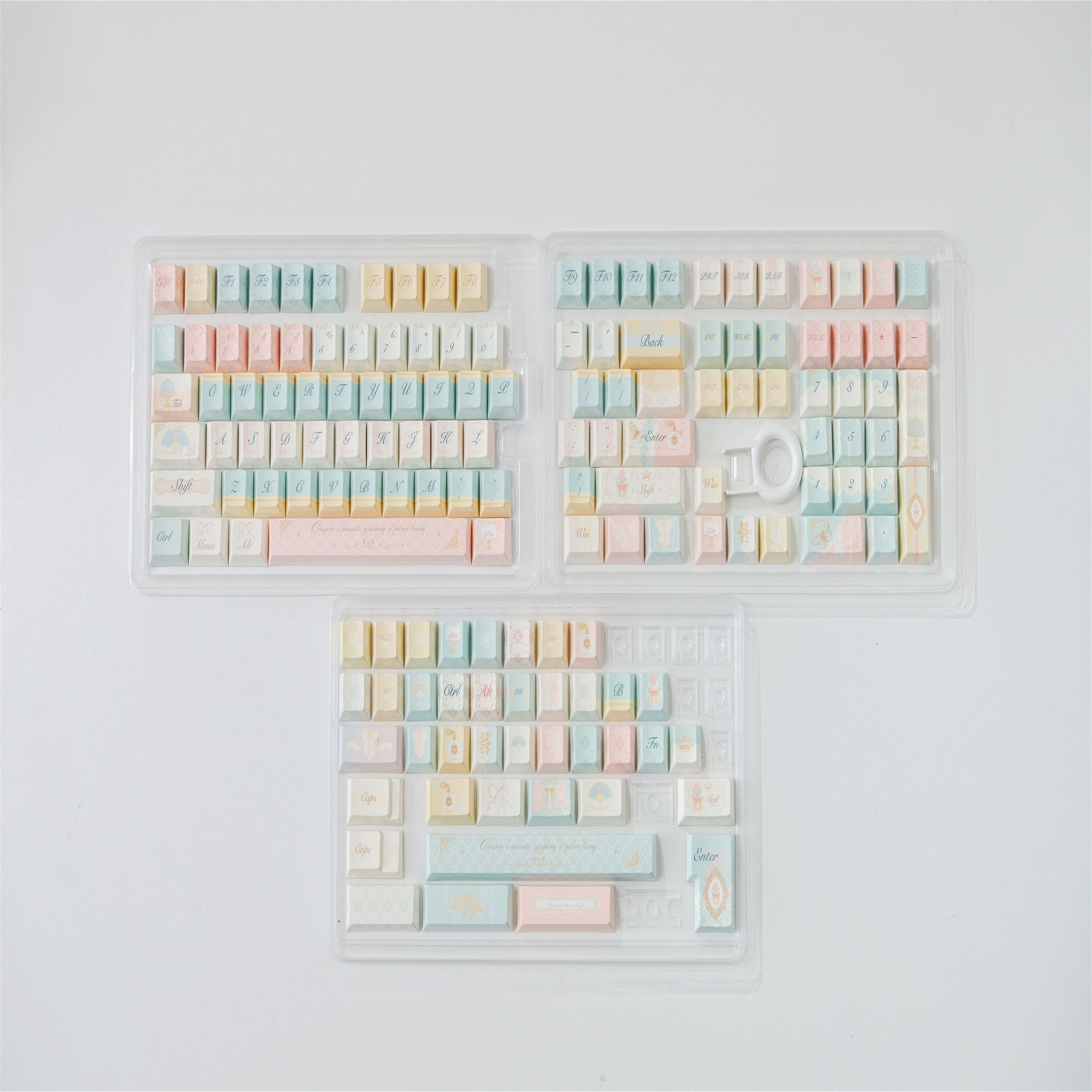GMK Rococo Keycaps Set 149 Keys PBT Material Cherry Profile for MX ...