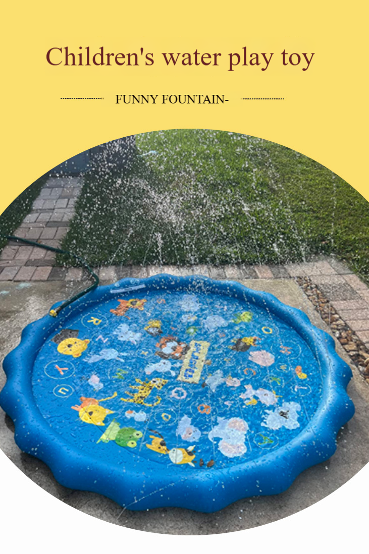 【Local Delivery COD】1PC Splash Pad for Kids Outdoor Water Toys Chilfren ...