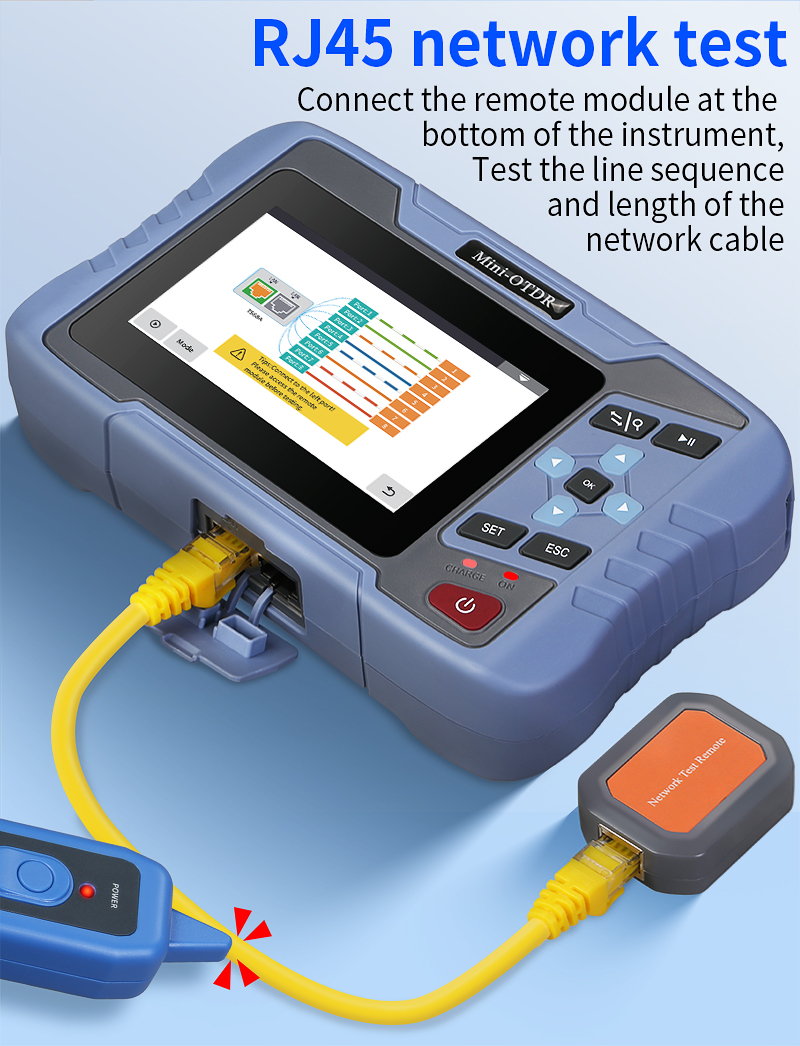 COMPTYCO active fiber test AUA-D200U 1310/1550nm OTDR Fiber Optic Cable ...