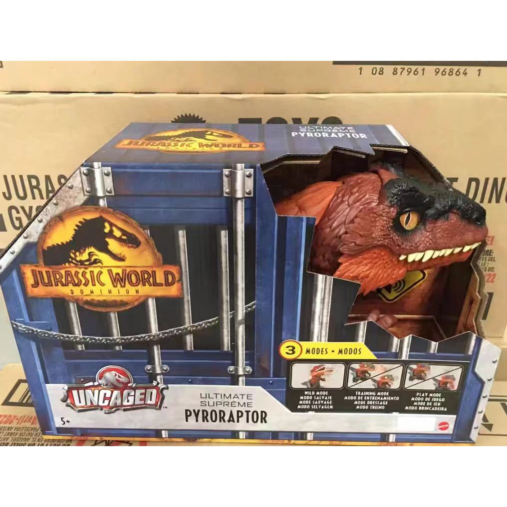 Jurassic World Dominion Uncaged Ultimate Pyroraptor Interactive Dinosaur
