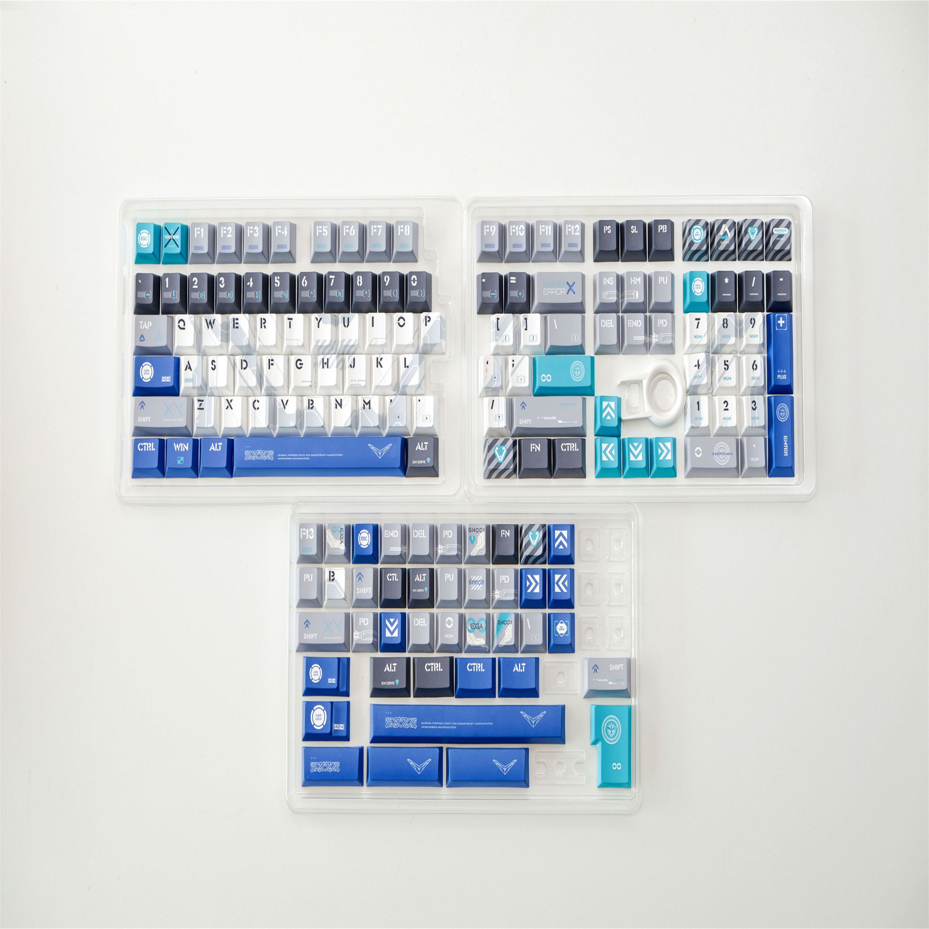 Exia Keycaps Set 150 Keys PBT Material Cherry Profile for MX Switch ...
