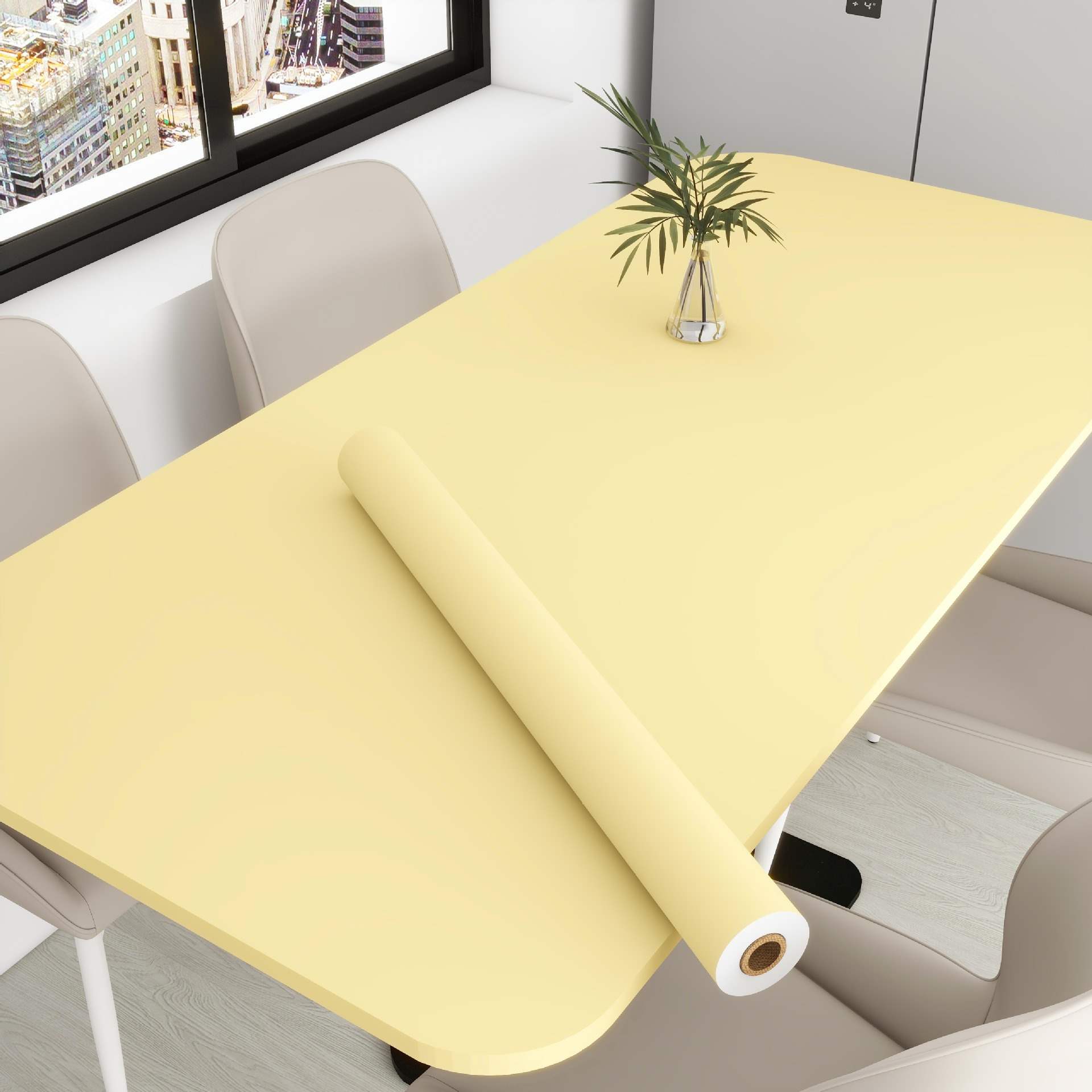 Table Sticker Waterproof Oil-proof Thickened Self Adhesive Moisture ...