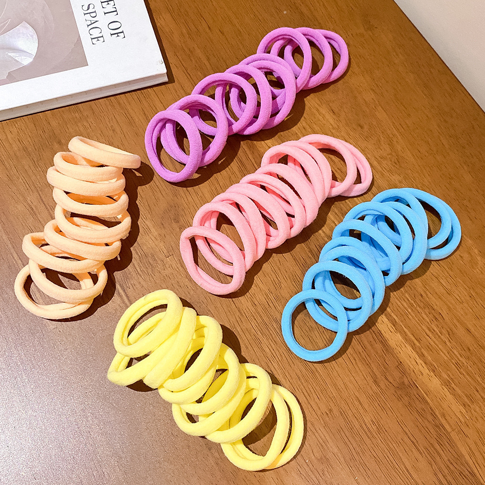 Dopamine Headrope for Women - Colorful Hair Tie Rope, High Ponytail ...
