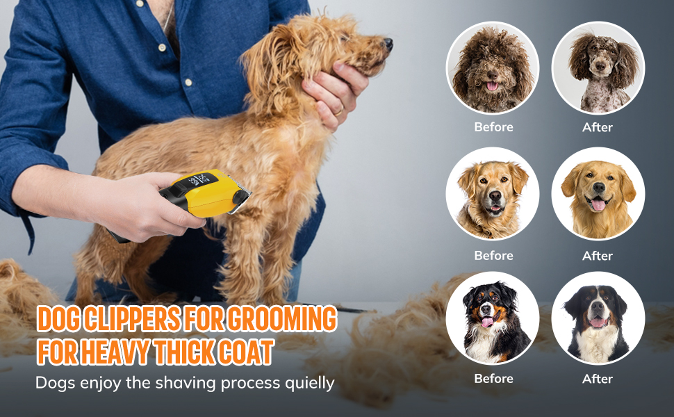 LCZYD-9003 Dog Clippers Original Heavy Duty Razor For Dog Grooming ...