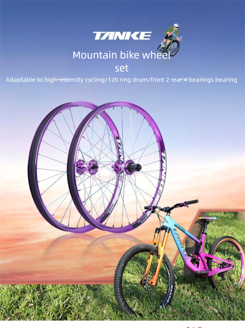 TANKE WTB Bicycle Rim 26 27.5 29 Tubeless Ready Mountain Bike MTB Bike ...