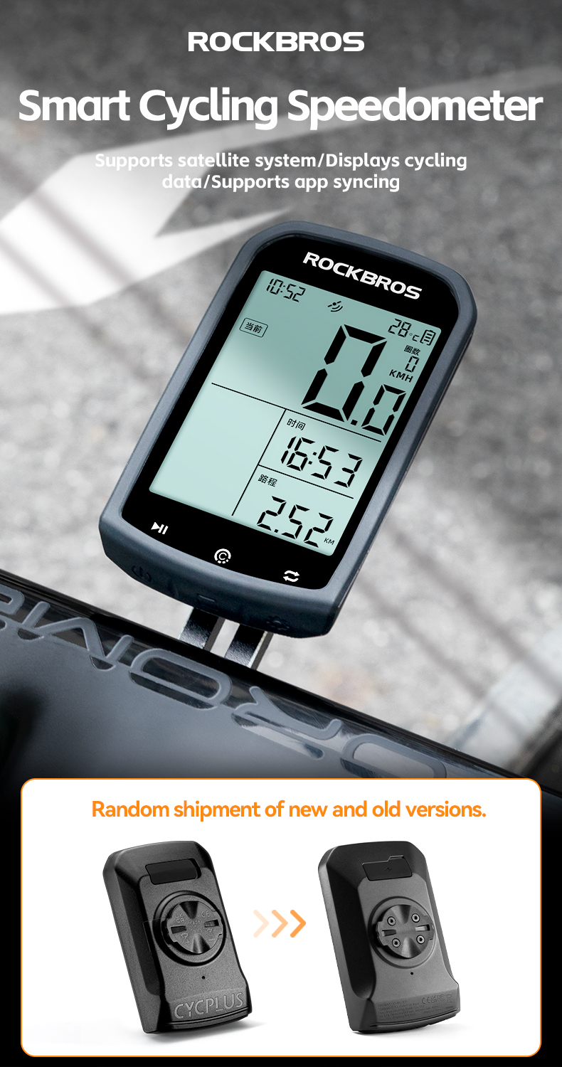 Rockbros Bluetooth Speedometer For Bike Cadence Sensor Rockbros