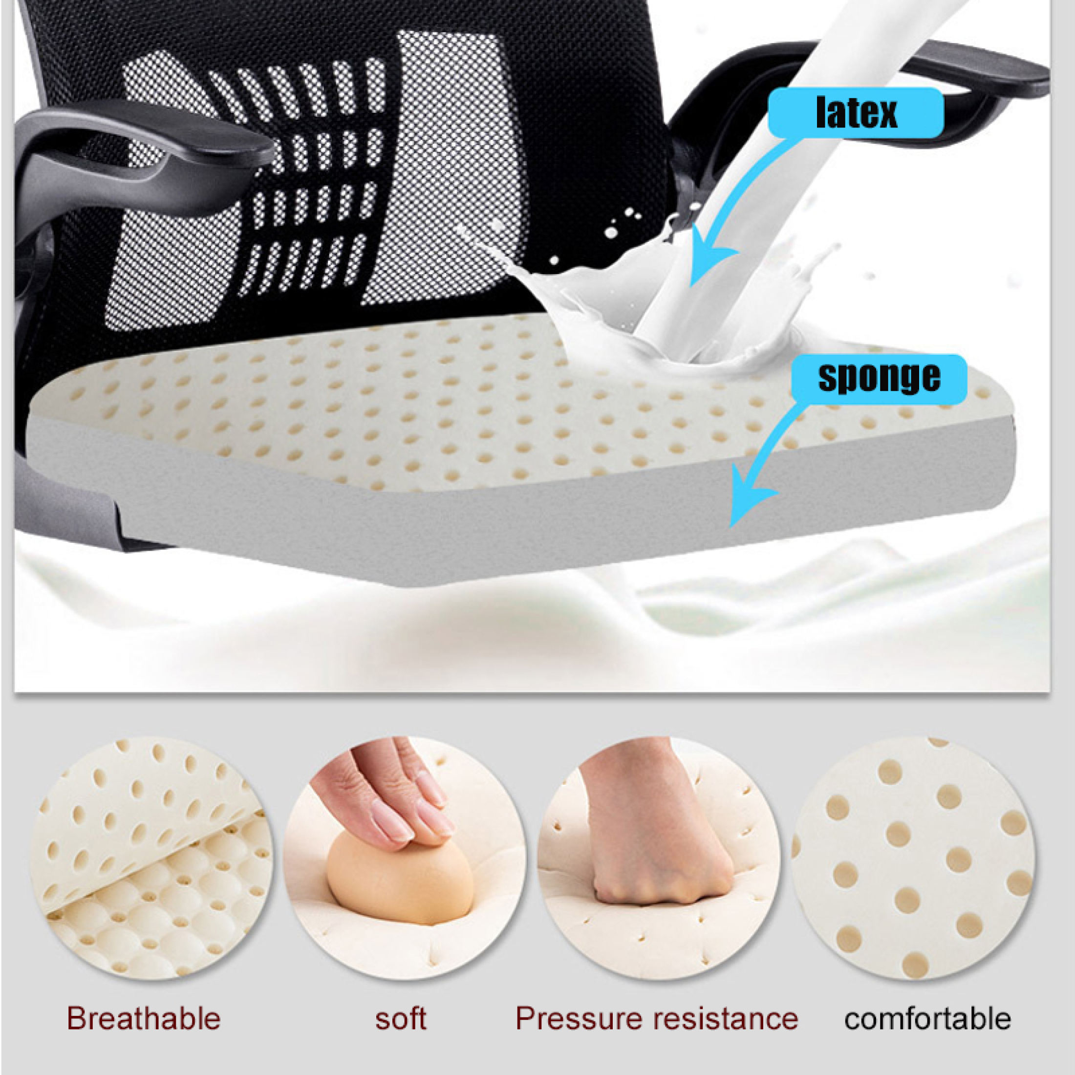 ⚡COD⚡Ergonomic Chair Computer Chair Gaming Chair Office Chair Study ...