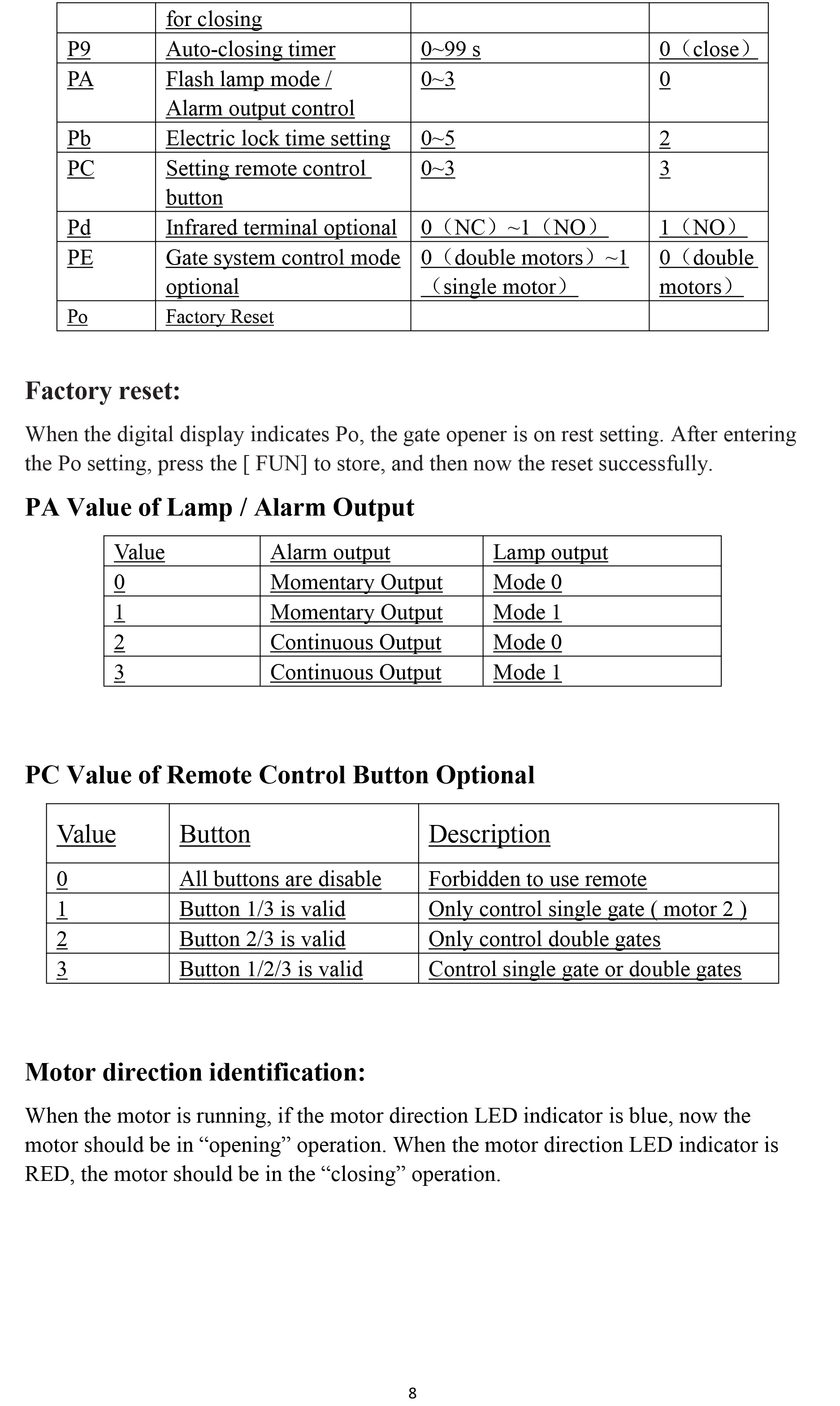 24V PCB Control Board Electric Gate Sliding Gate Swing Gate Auto Gate ...