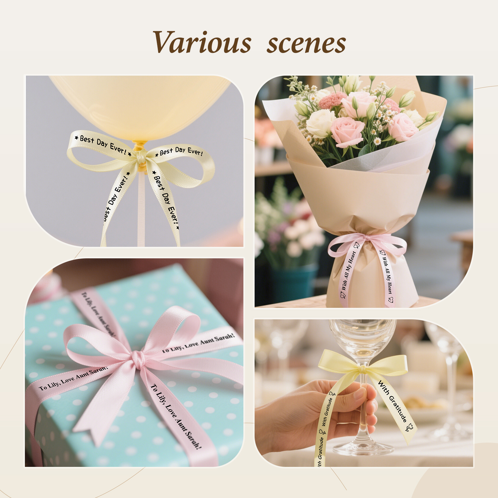 Niimbot N1 Satin Ribbon Waterproof Oil Proof Thermal Transfer Label ...