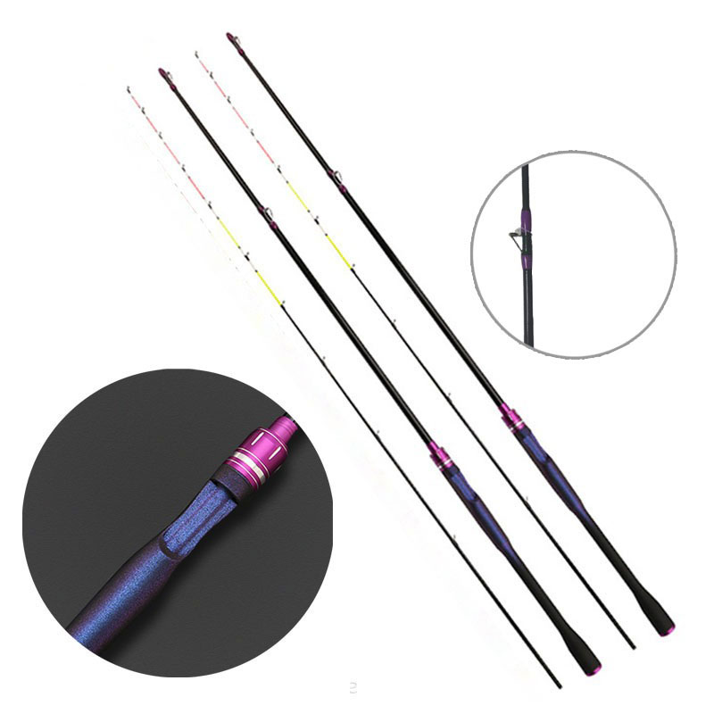UL Fishing Rod1.8/2.1M Ultralight Carbon Fibre Fishing Rod Carbon Hard ...